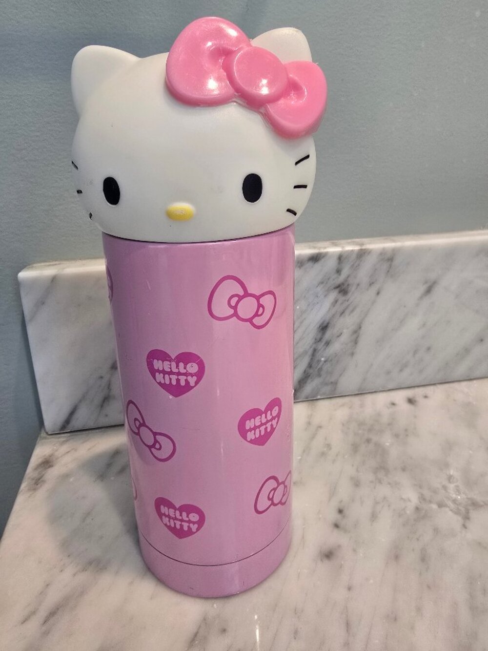 NWOT Hello Kitty Stainless Bottles with Kawaii Head in Pink